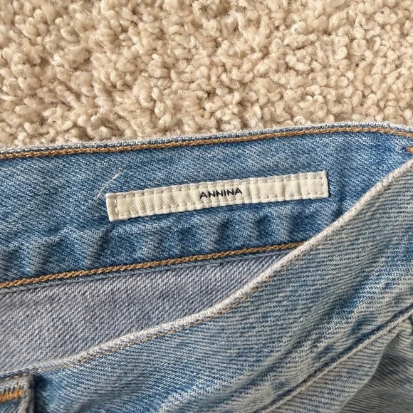 Citizens Of Humanity Annina Straight Leg Full Length Jenas in Blue Size 26 - Picture 9 of 10